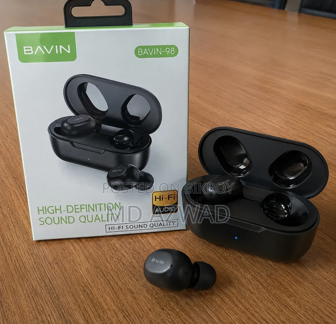 Bavin-98 Waterproof Earbuds Hi-fi Sound
