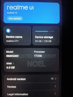Realme C71 128 GB Black