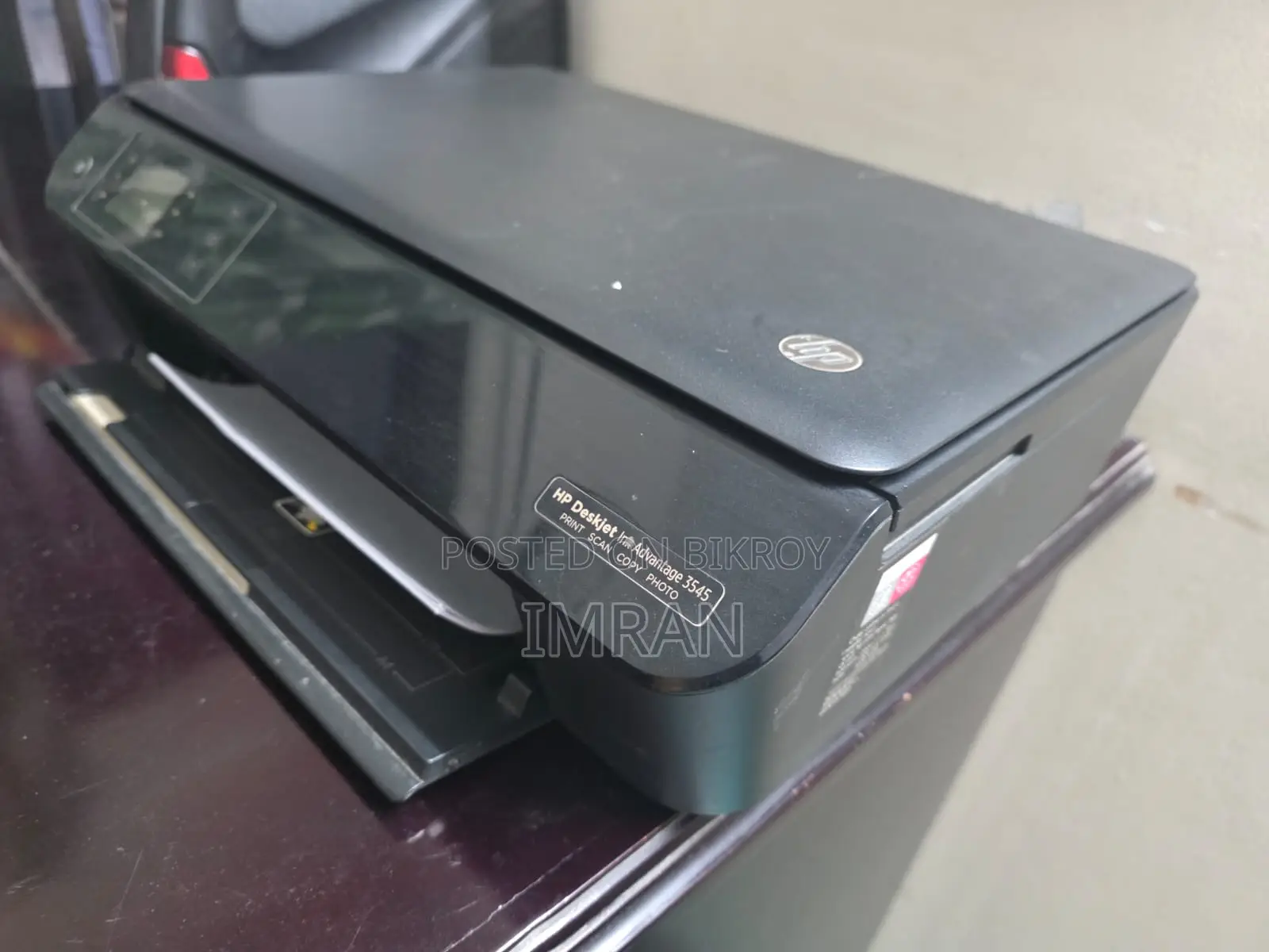 This printer will be sold. HP DeskJet 3545