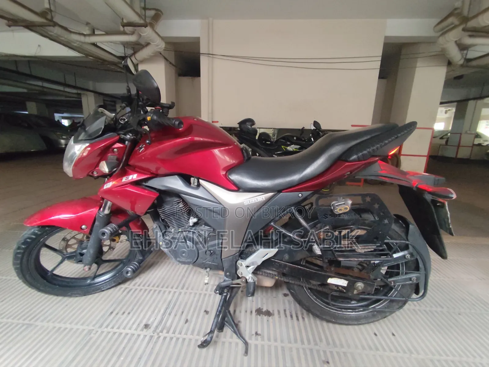 Suzuki Gixxer Monotone 2019