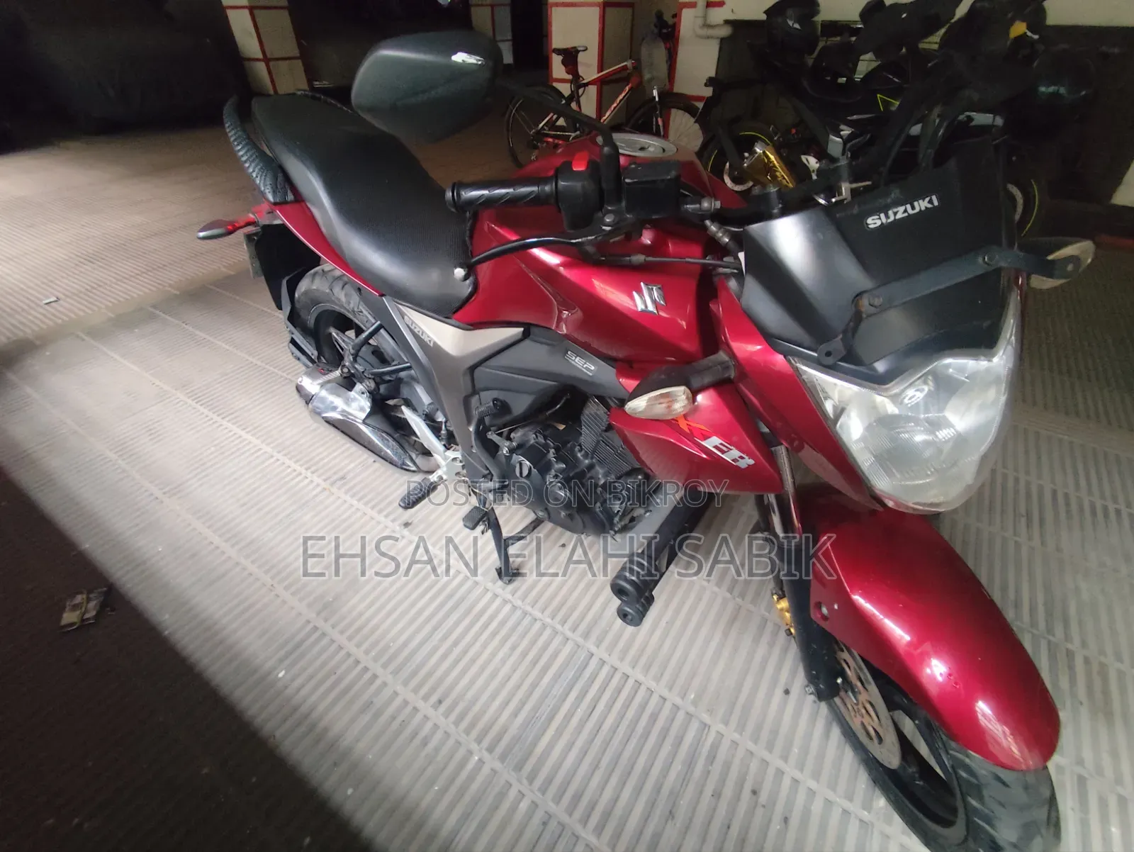 Suzuki Gixxer Monotone 2019