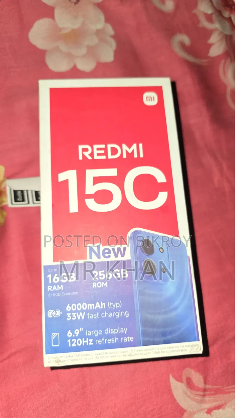 Xiaomi Redmi 15C 4G 256 GB Black