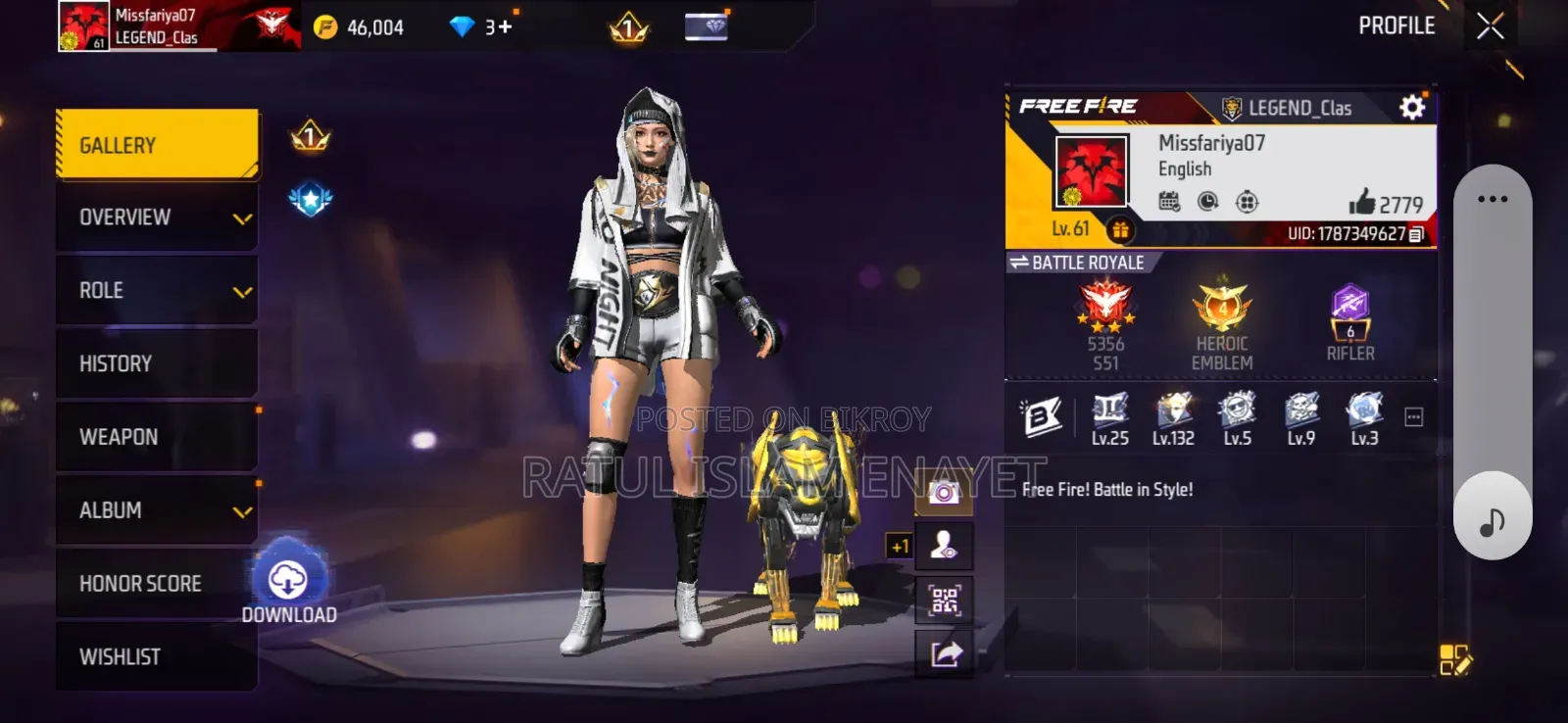 Free Fire Id