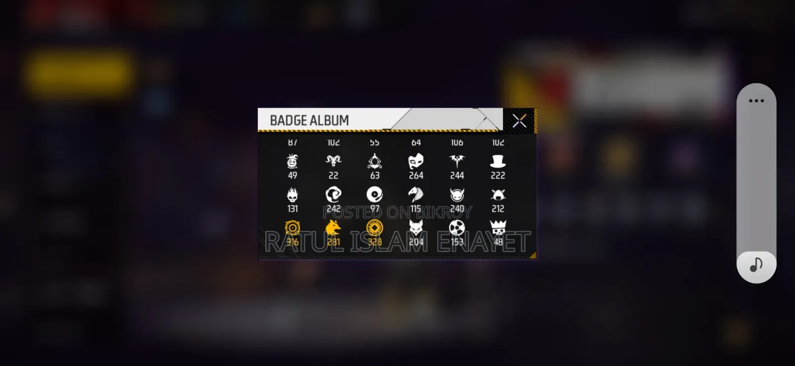 Free Fire Id