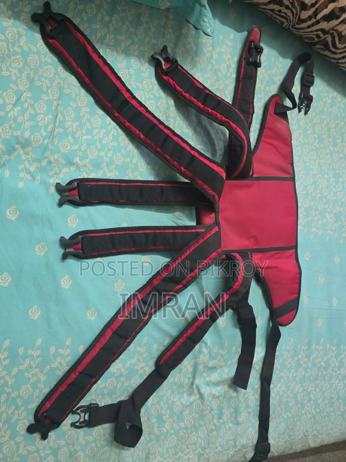Safety harness belt for riding a bike with a child for sale