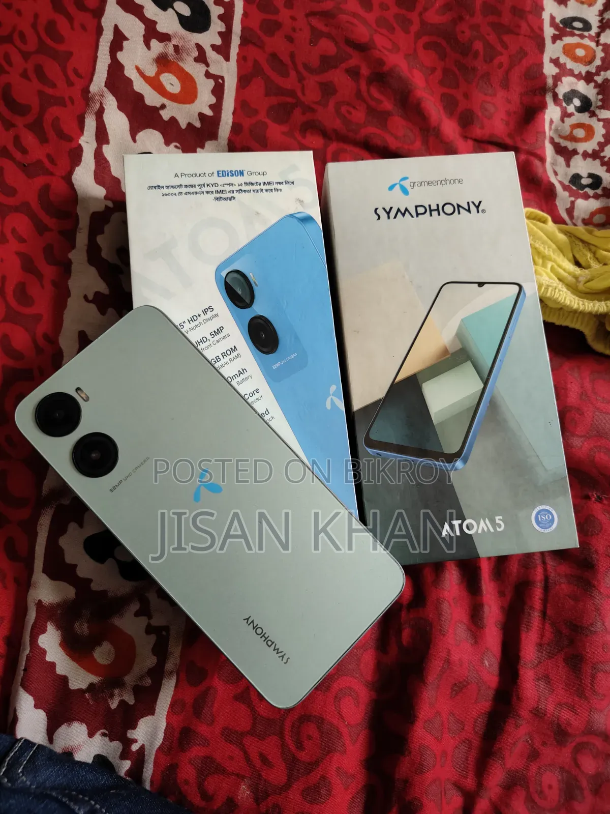 Symphony ATOM 5 64 GB Blue