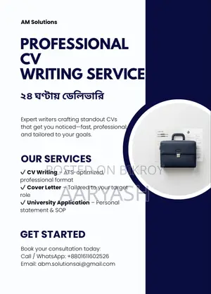 Professional CV Writing Service — Fast Affordable