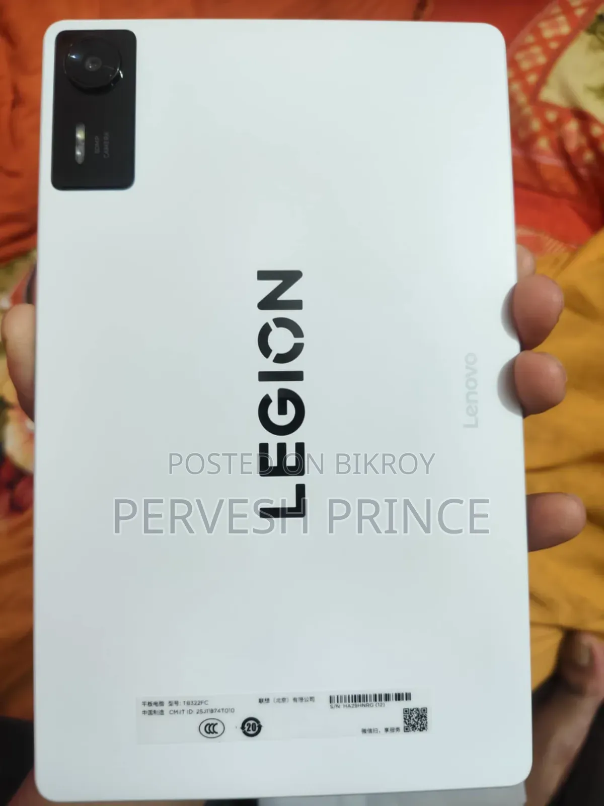 New Lenovo Legion Y700 256 GB White