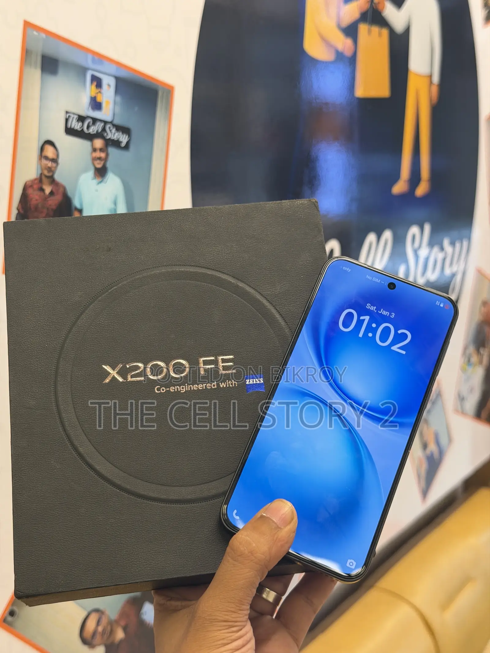 Vivo X200 FE 256 GB Black