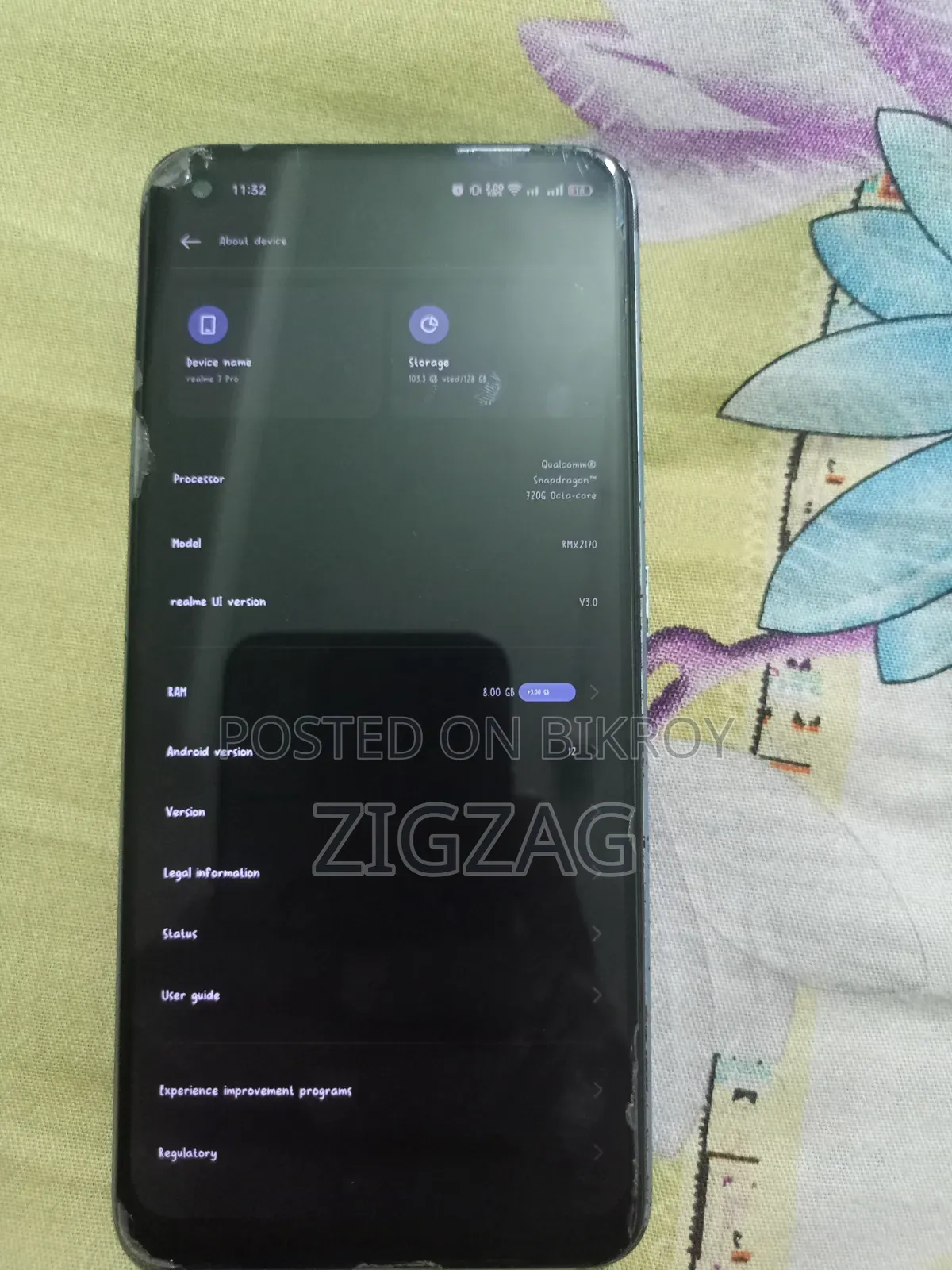 Realme 7 Pro 128 GB Blue
