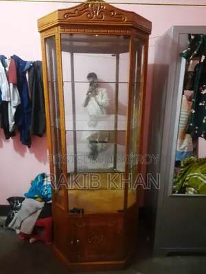 Chittagong Teak Wood Wall Showcase