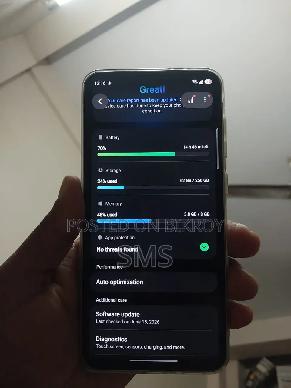 Samsung Galaxy A56 256 GB Blue