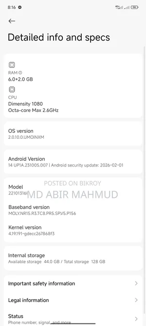 Xiaomi 12 Lite 128 GB Black
