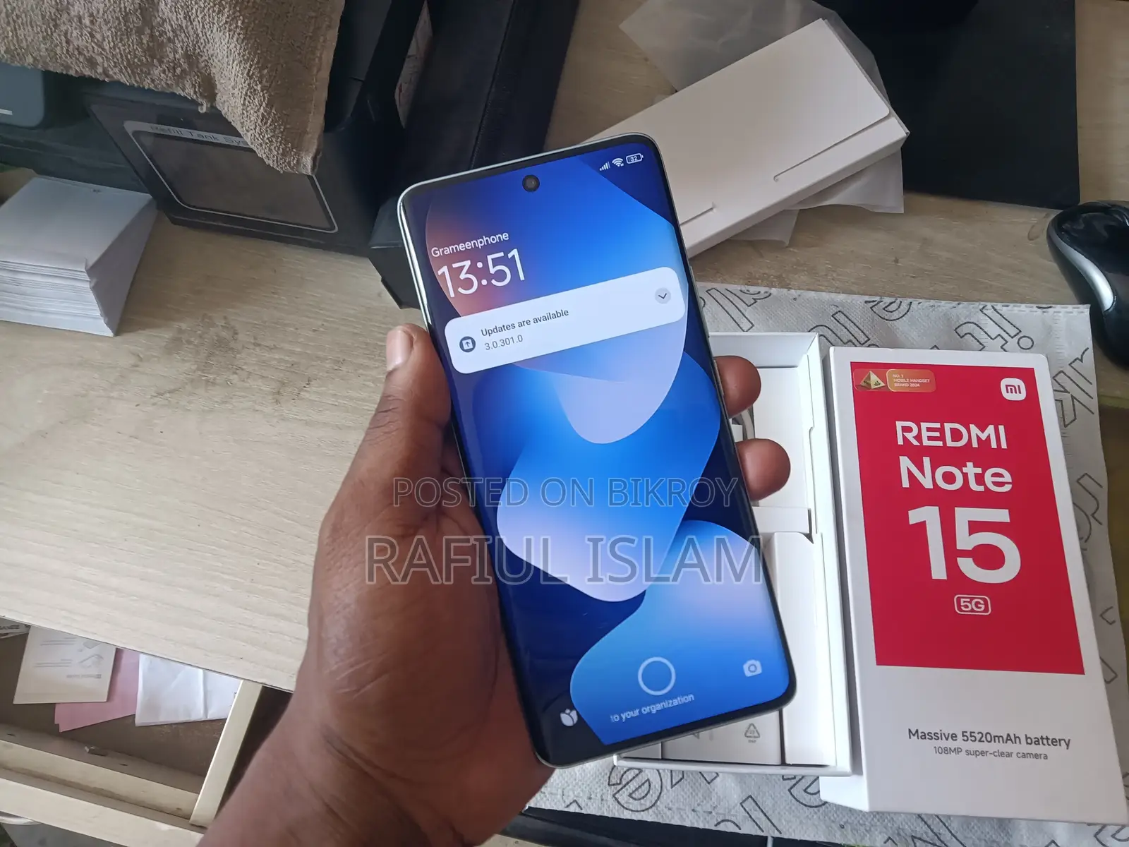 Xiaomi Redmi Note 15 256 GB Blue