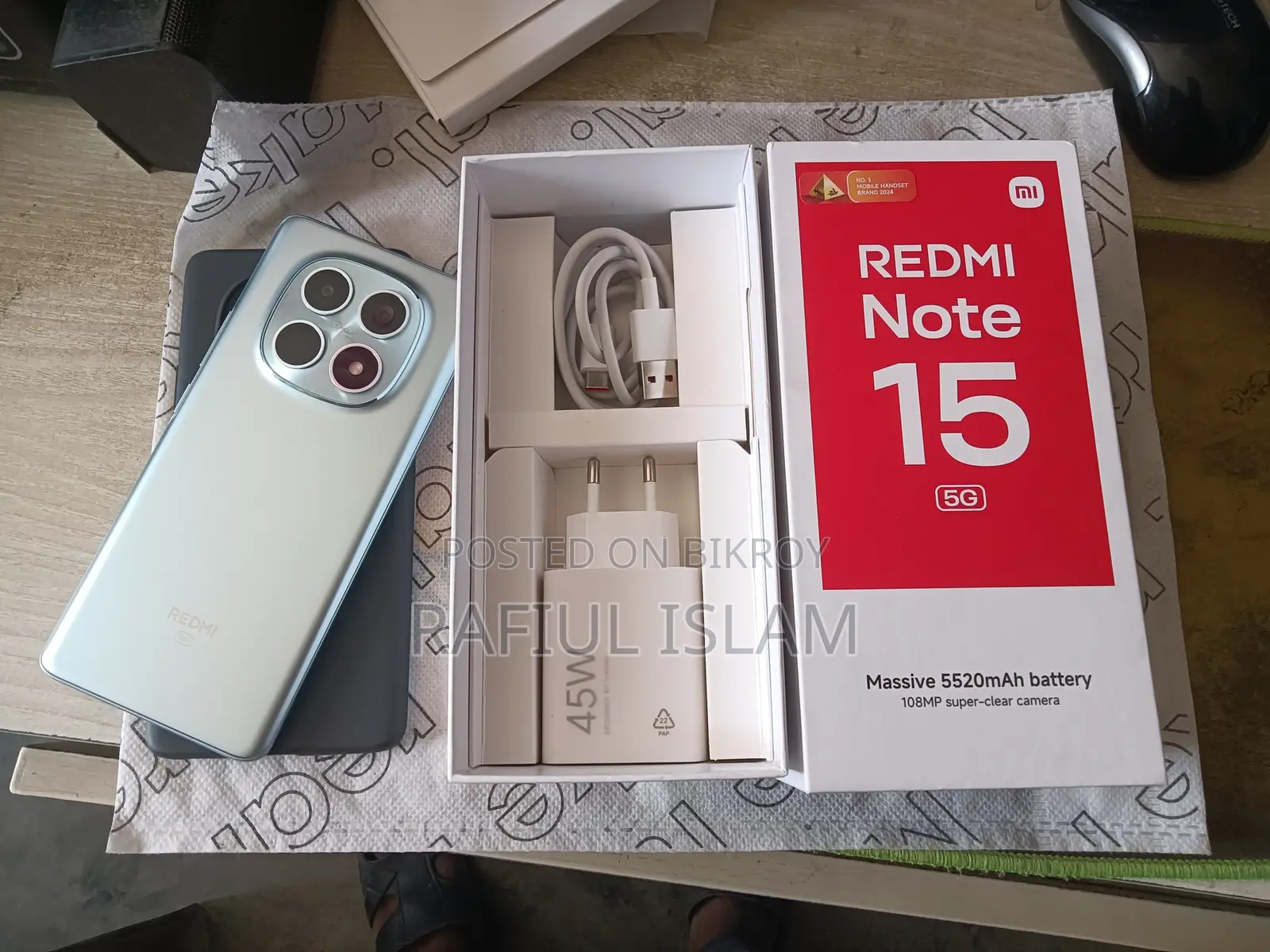 Xiaomi Redmi Note 15 256 GB Blue