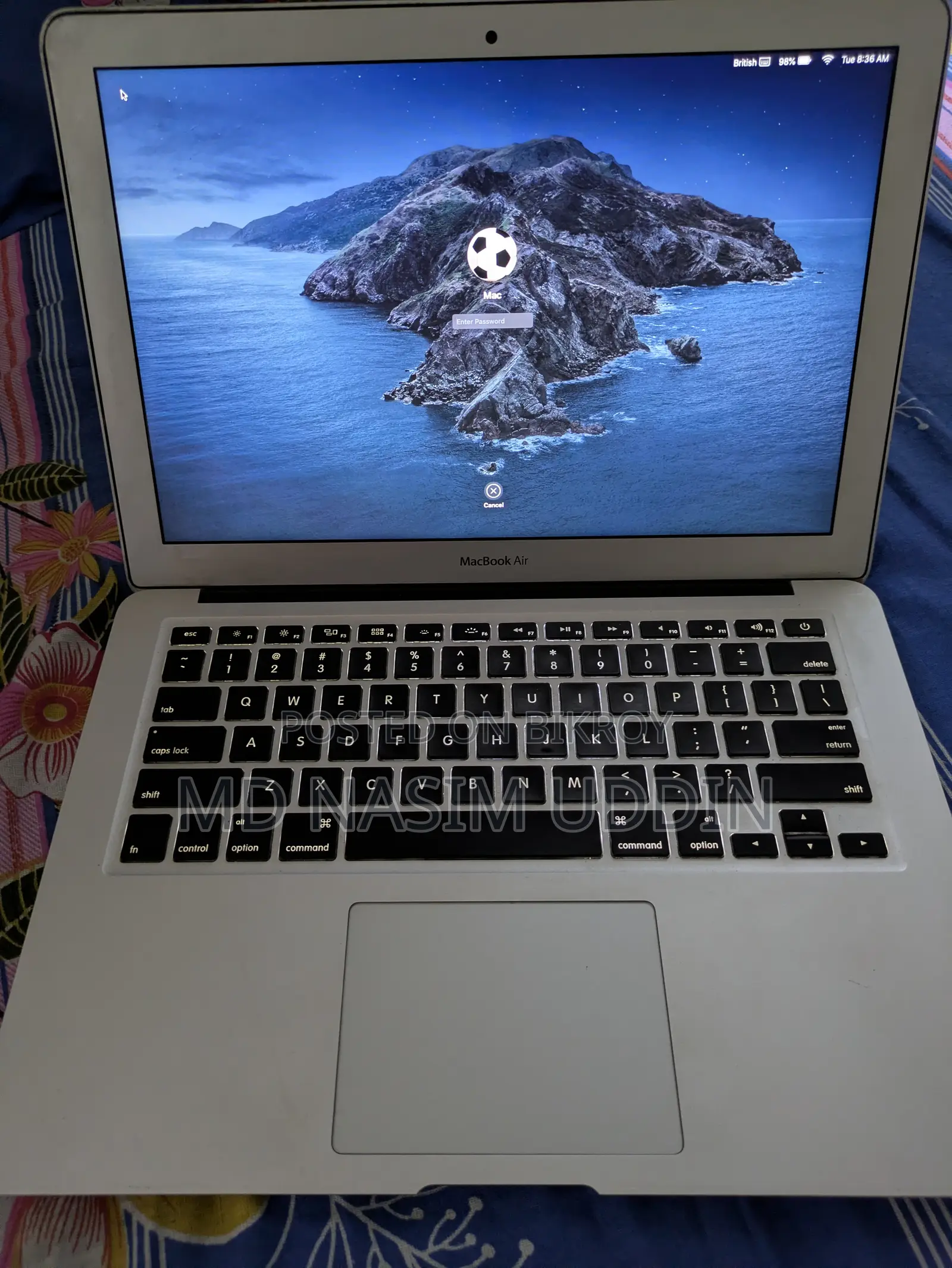 Laptop Apple MacBook Air 8GB Intel Core i7 SSD 256GB