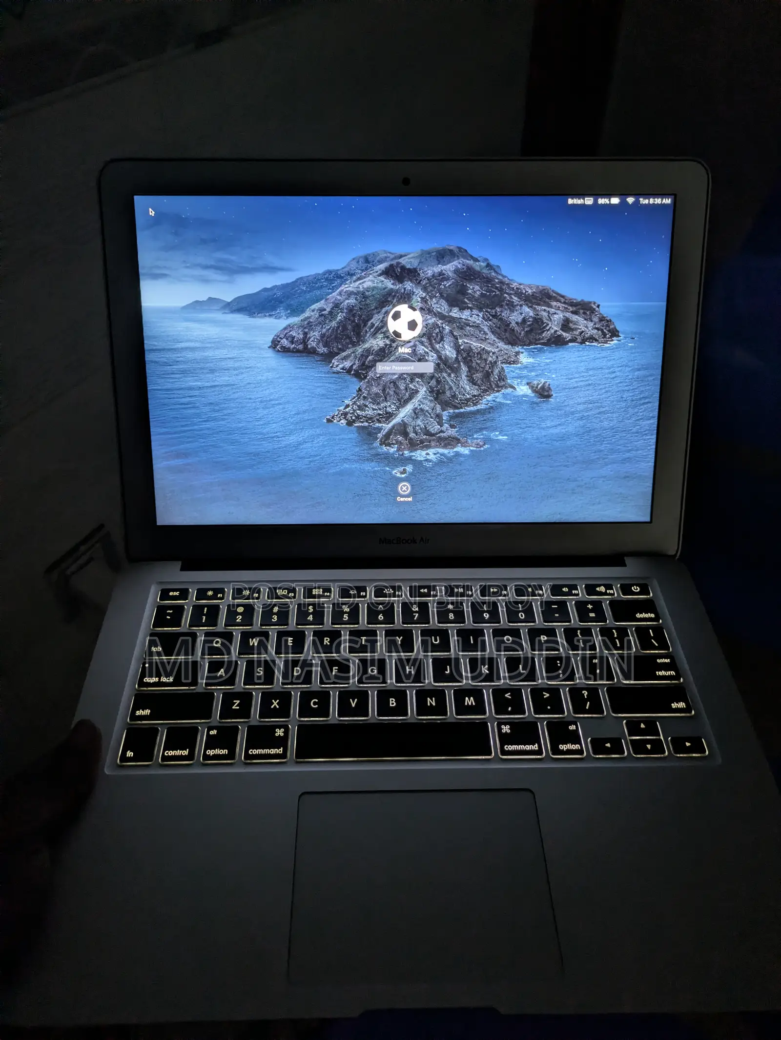 Laptop Apple MacBook Air 8GB Intel Core i7 SSD 256GB
