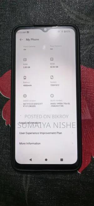 Itel A18s 32 GB Blue