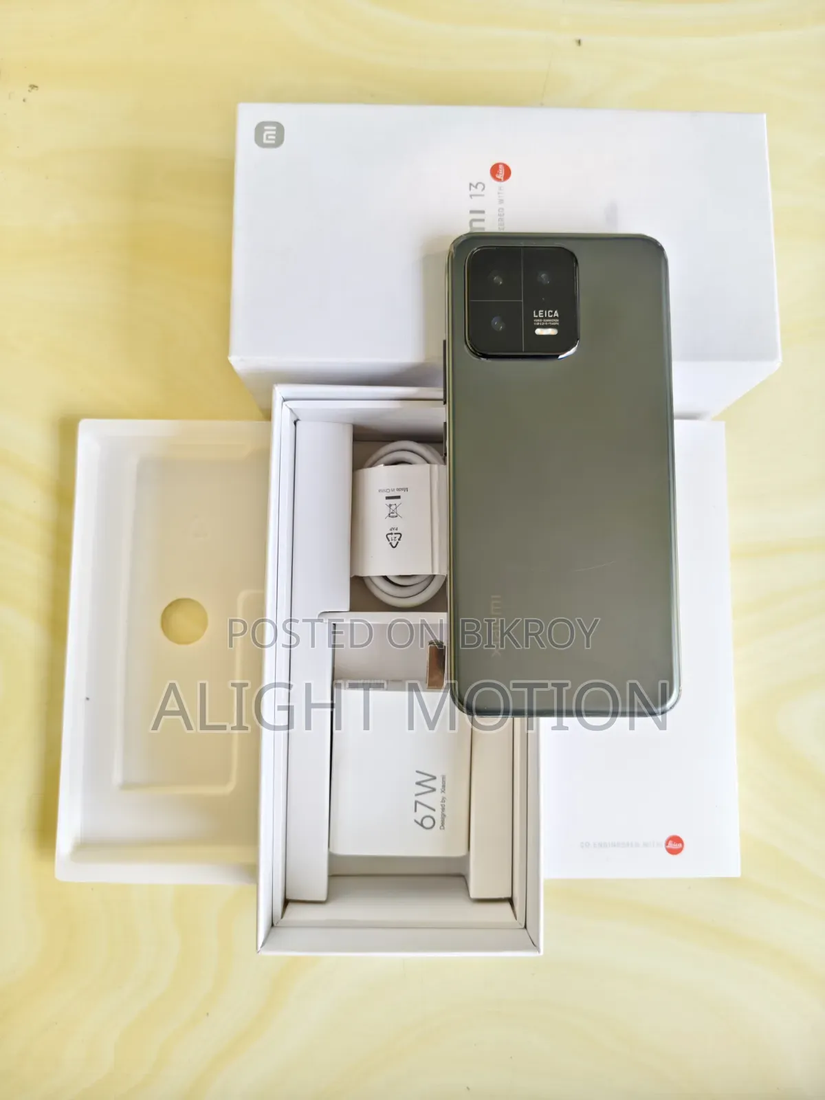 নতুন Xiaomi 13 ২৫৬ জিবি কালো