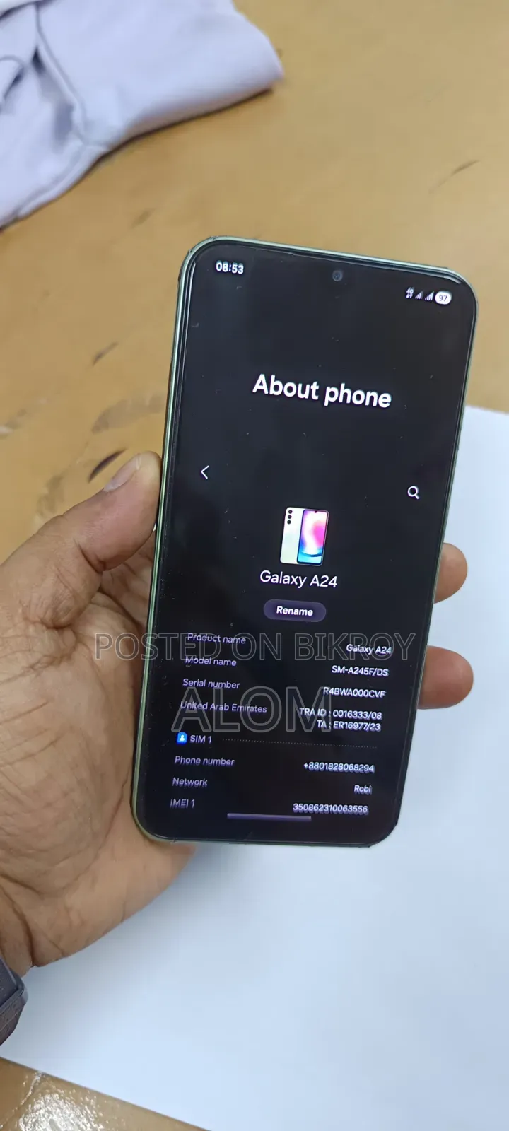 Samsung Galaxy A24 128 GB Green