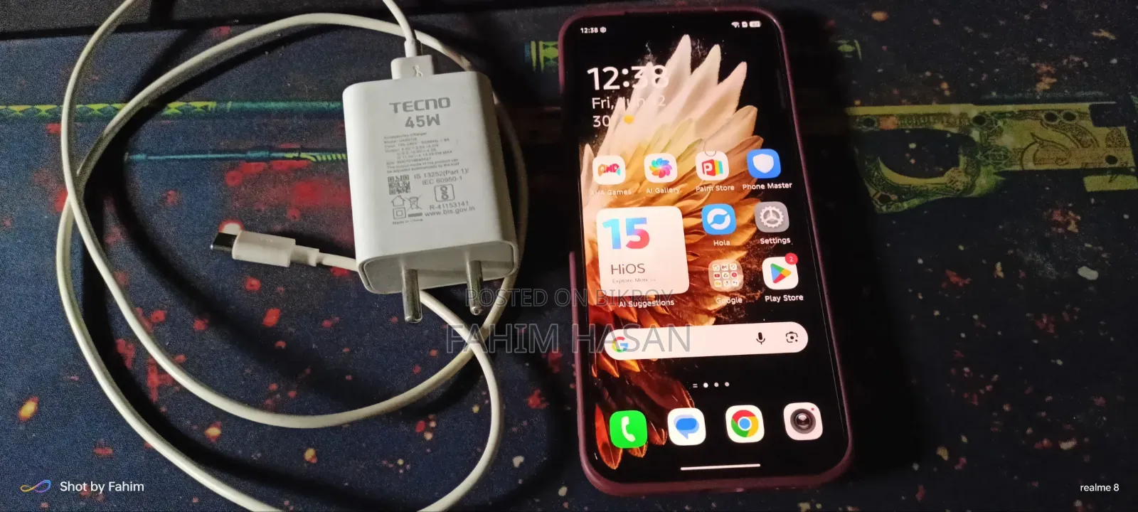 Tecno Spark 40 Pro 128 GB Gray