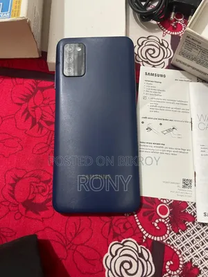 স্যামসাং গ্যালাক্সি এ০৩এস ৬৪ জিবি ব্ল্যাক