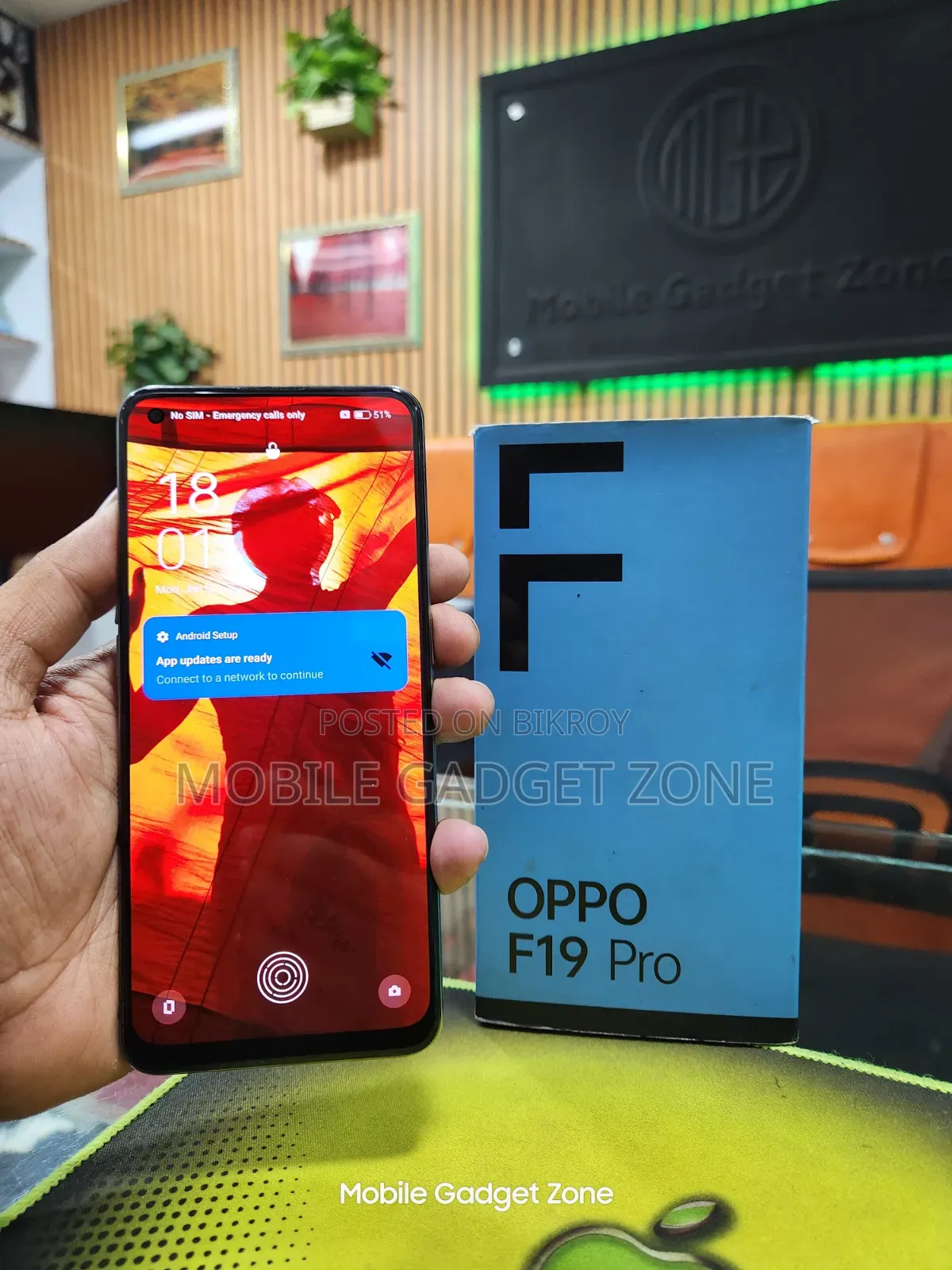 Oppo F19 Pro 128 GB Silver