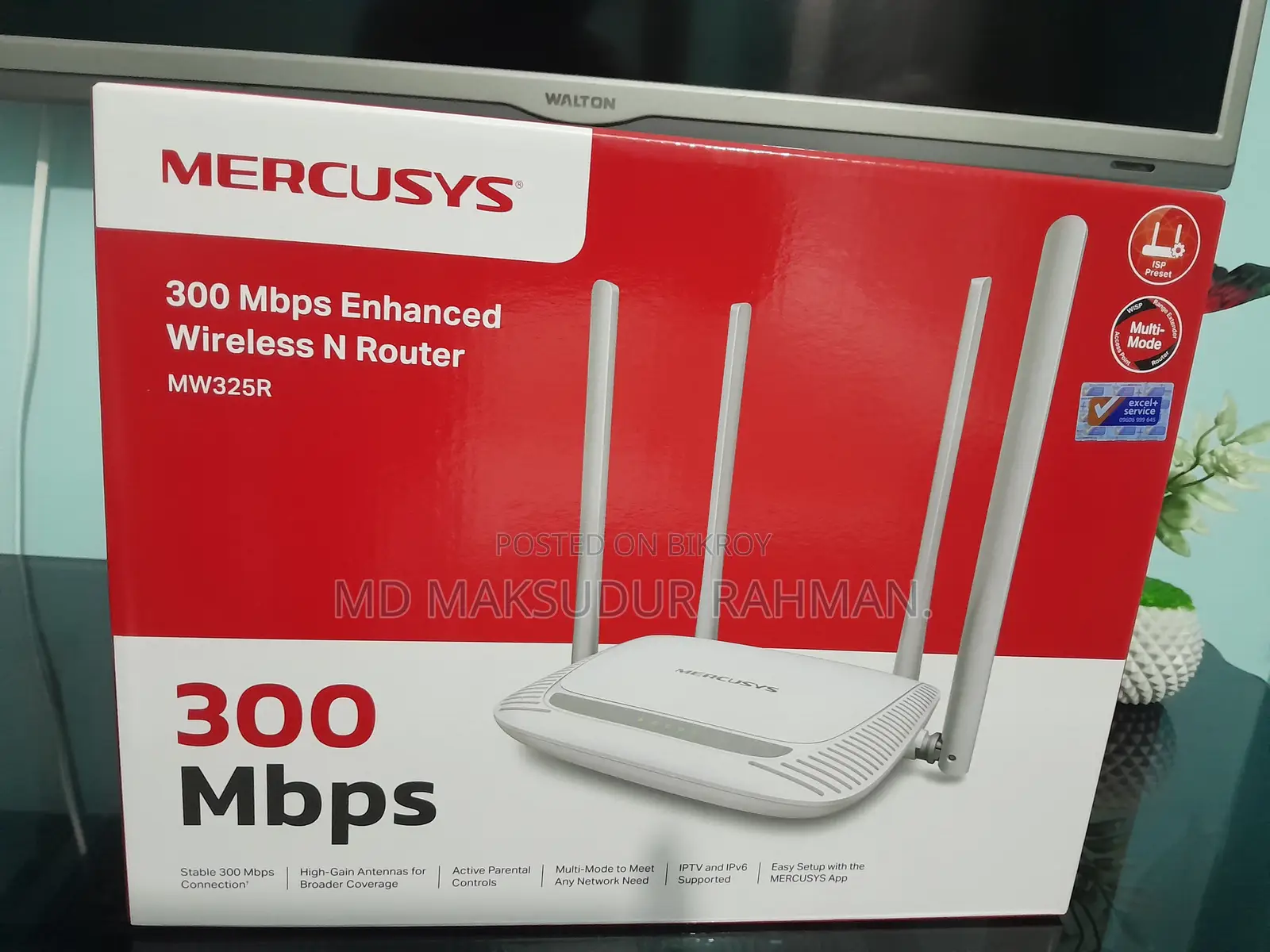Router For Sale (1 year Warranty)