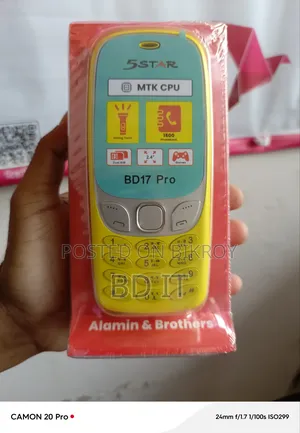 New Mobile Phone 32 GB Yellow