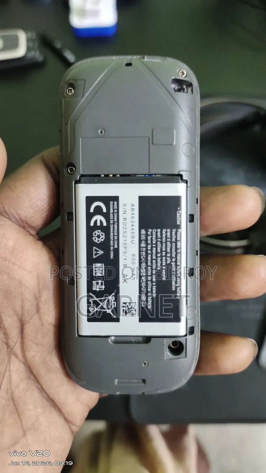 Samsung GT-E1080 Black