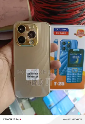 New Mobile Phone 32 GB Gold