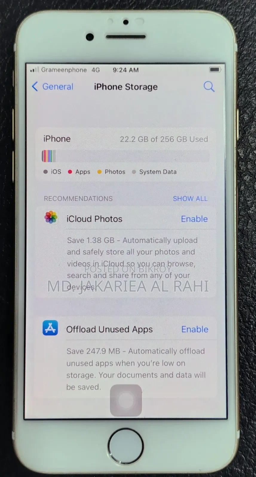 Apple iPhone 7 256 GB Rose Gold