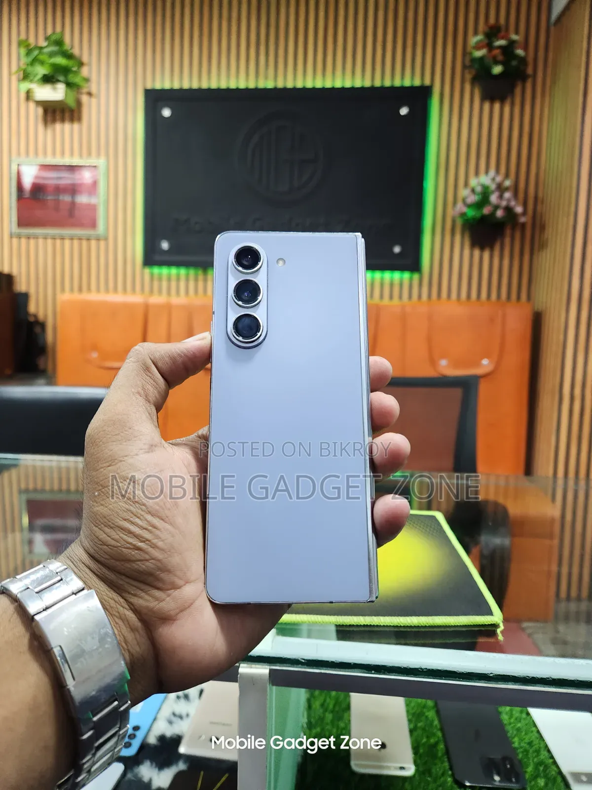 স্যামসাং গ্যালাক্সি জেড ফোল্ড ৫ ২৫৬ জিবি ব্লু