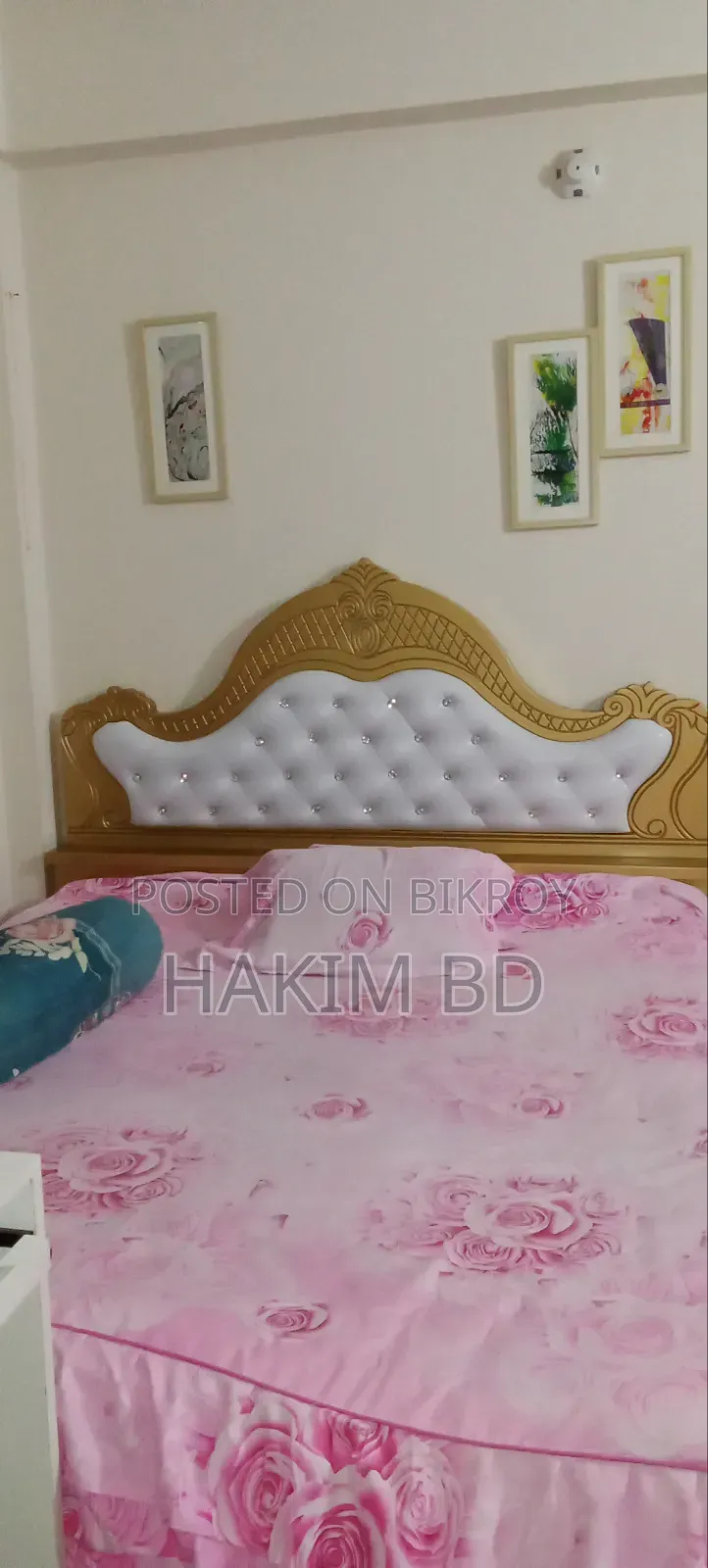 খাট বিক্রি হবে,তোসক ম্যাট্রেস কোলবালিশ বিছানার বালিশ চাদর মসারি ফ্রি
