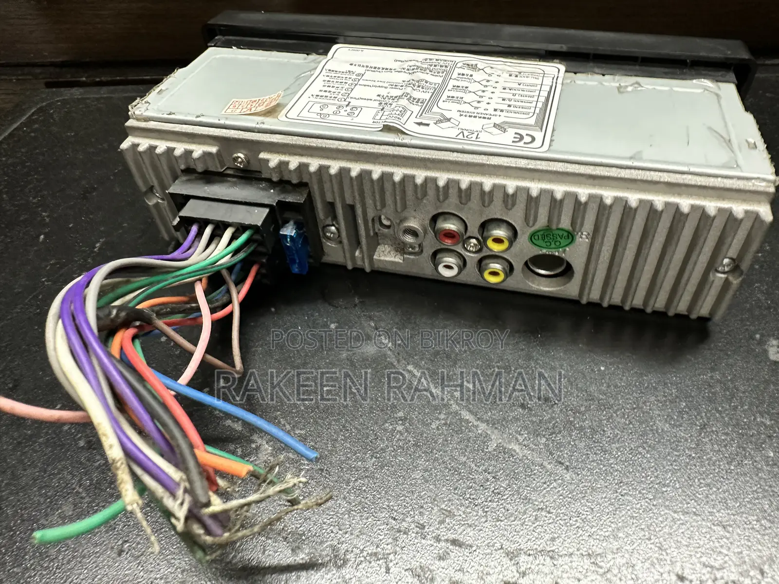 Single Din Touchscreen - Bluetooth Car Stereo