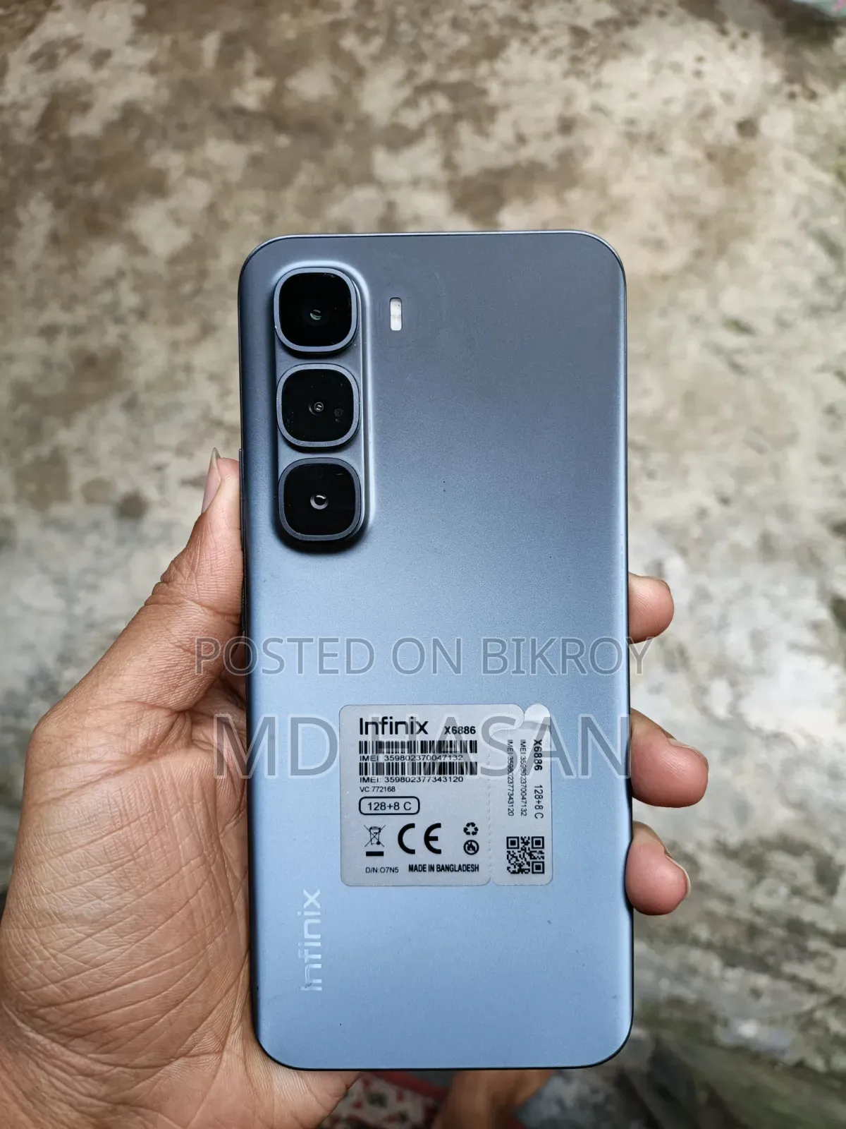 Infinix Hot 60 Pro+ 128 GB Black
