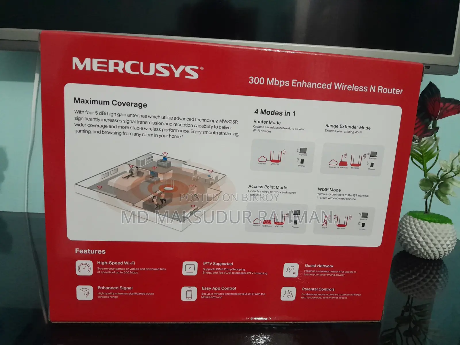 Router For Sale (1 year Warranty)