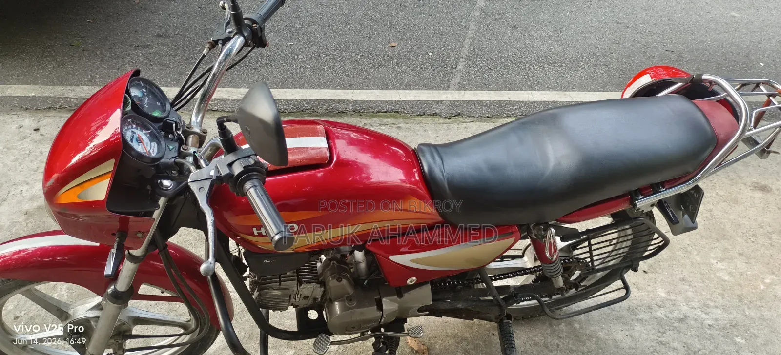 Hero Splendor Plus 2016 Red