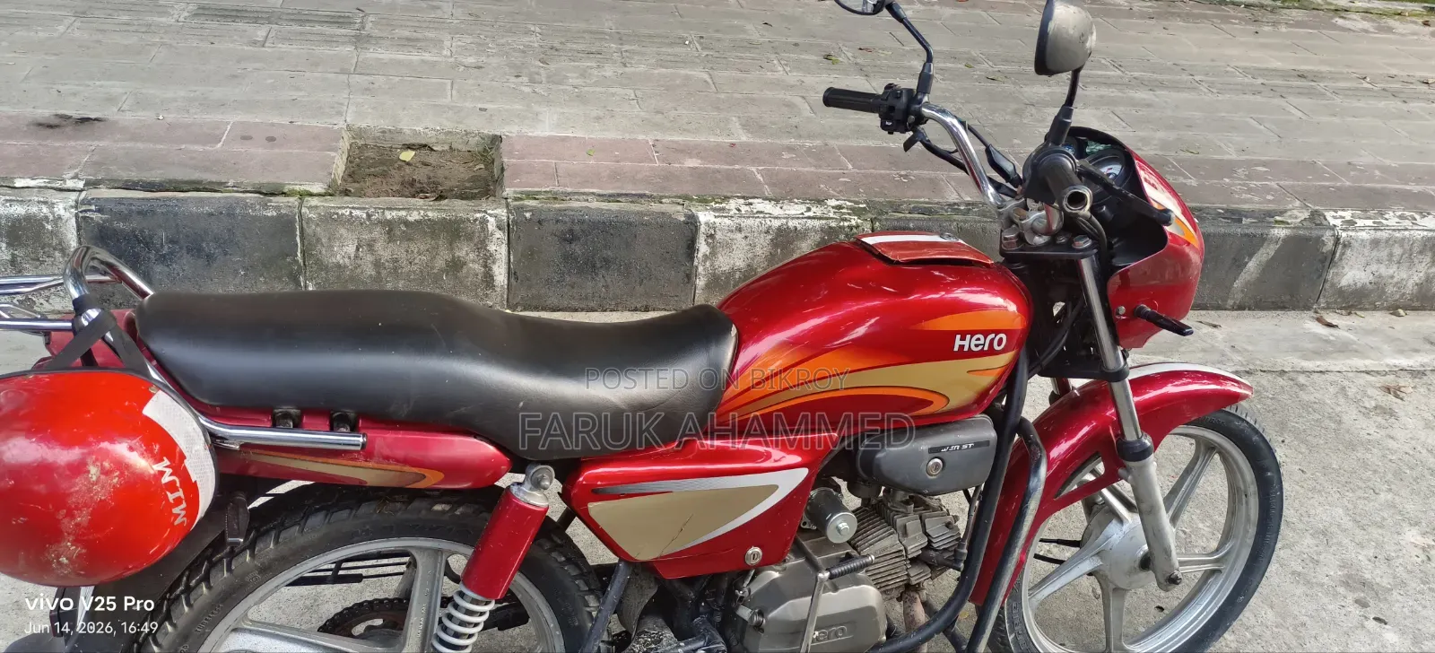 Hero Splendor Plus 2016 Red