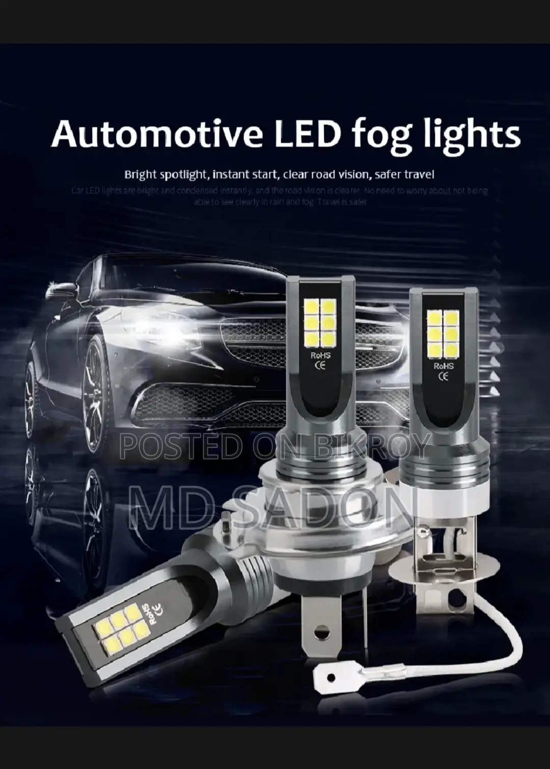 Car Driving Running Lamp Auto
