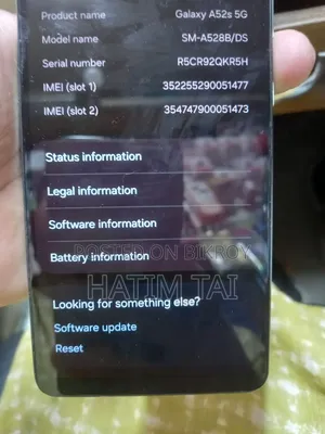 Samsung Galaxy A52s 5G 128 GB Blue