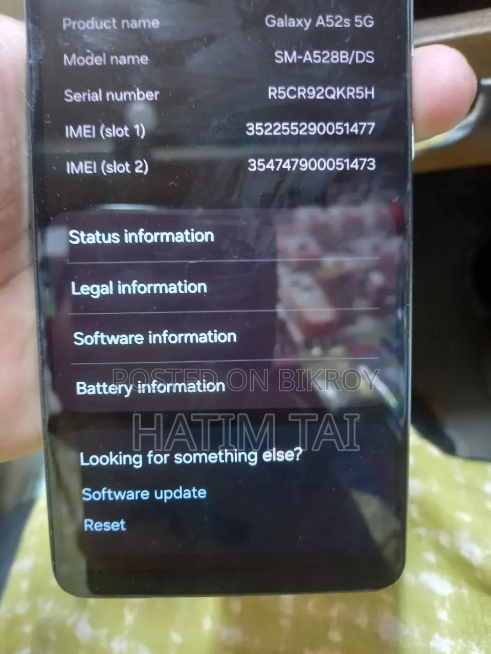 Samsung Galaxy A52s 5G 128 GB Blue