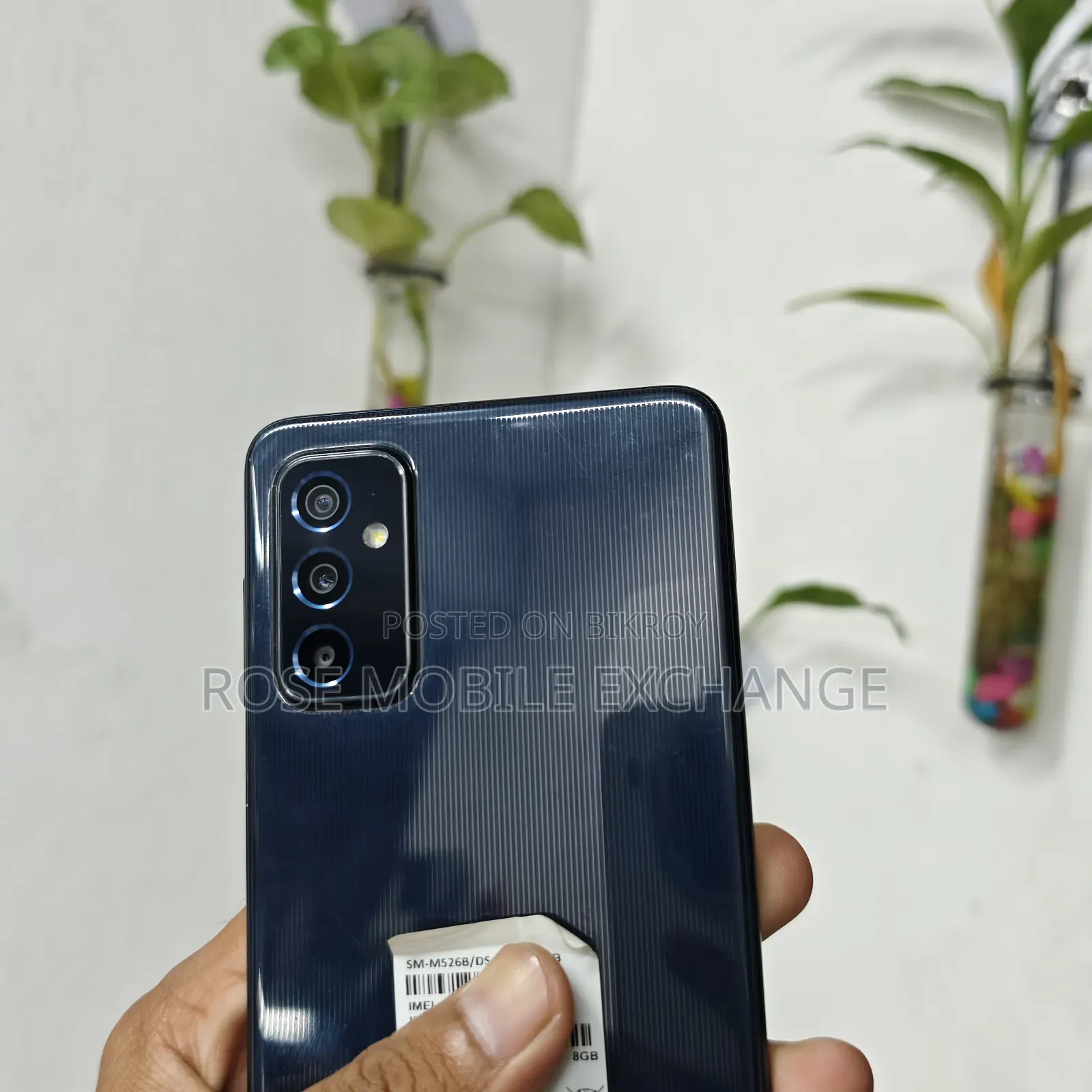 New Samsung Galaxy M52 5G 128 GB Blue