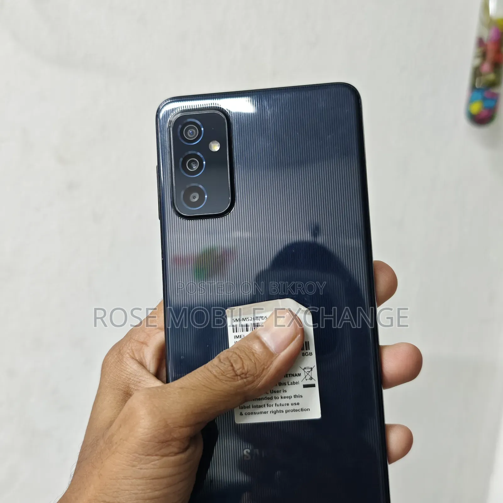 New Samsung Galaxy M52 5G 128 GB Blue