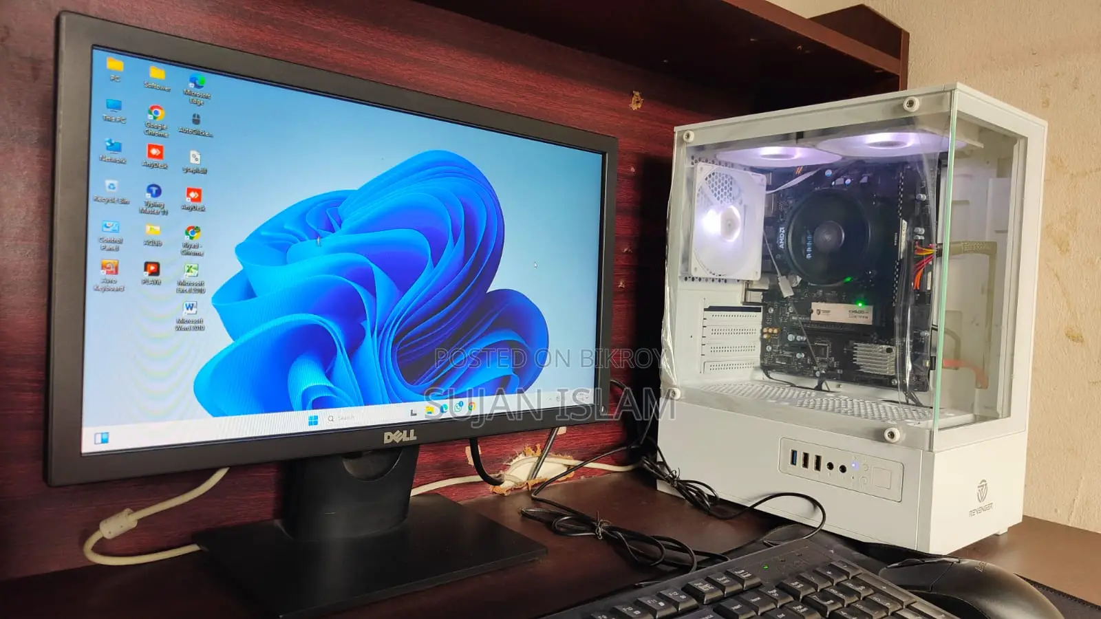 Desktop Computer MSI Model 8GB AMD Ryzen 5 SSD 512GB