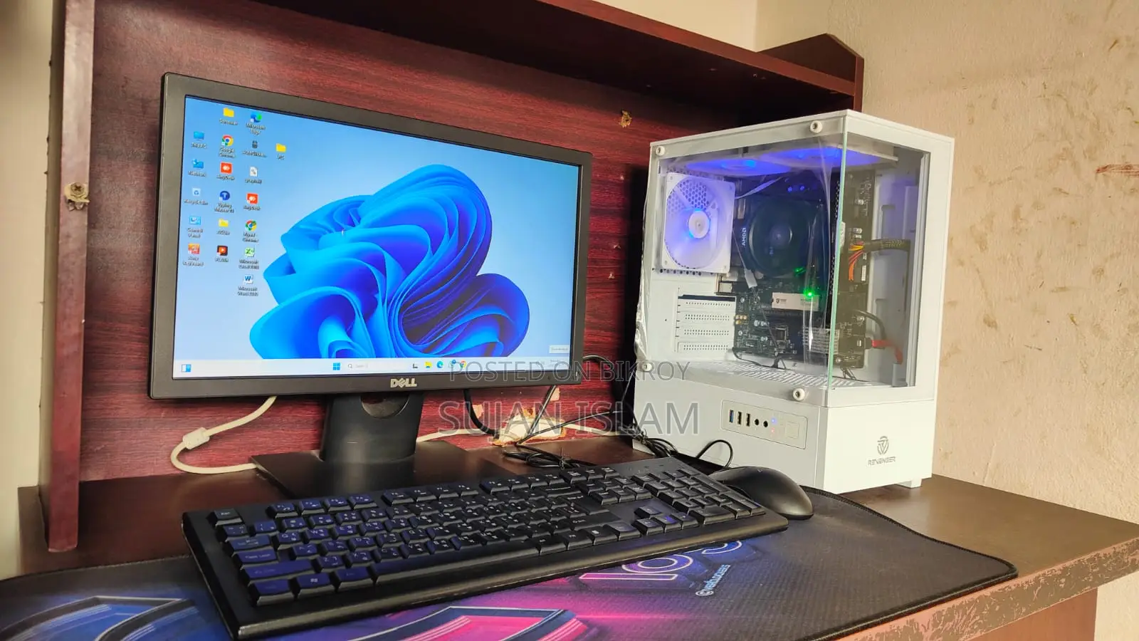 Desktop Computer MSI Model 8GB AMD Ryzen 5 SSD 512GB