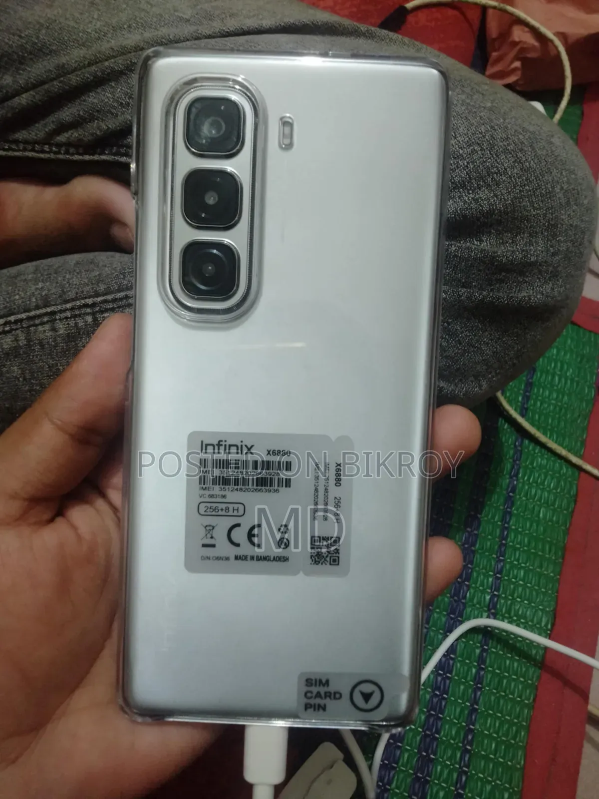 Infinix 256 GB সিলভার
