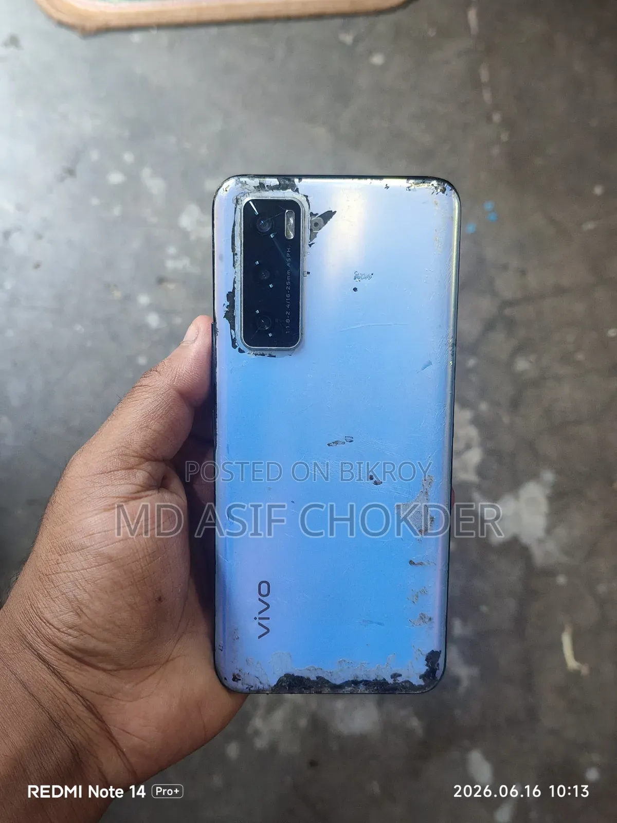Vivo V20 SE 128 GB Silver