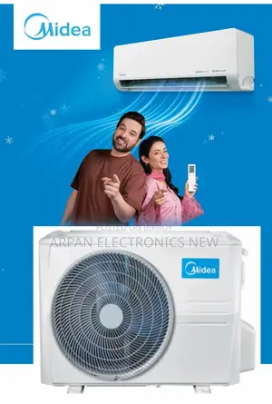 ৫ বছরের ওয়ারেন্টিসহ Midea ১ টন স্প্লিট টাইপ নন-ইনভার্টার এসি, ইএমআই সুবিধা উপলব্ধ