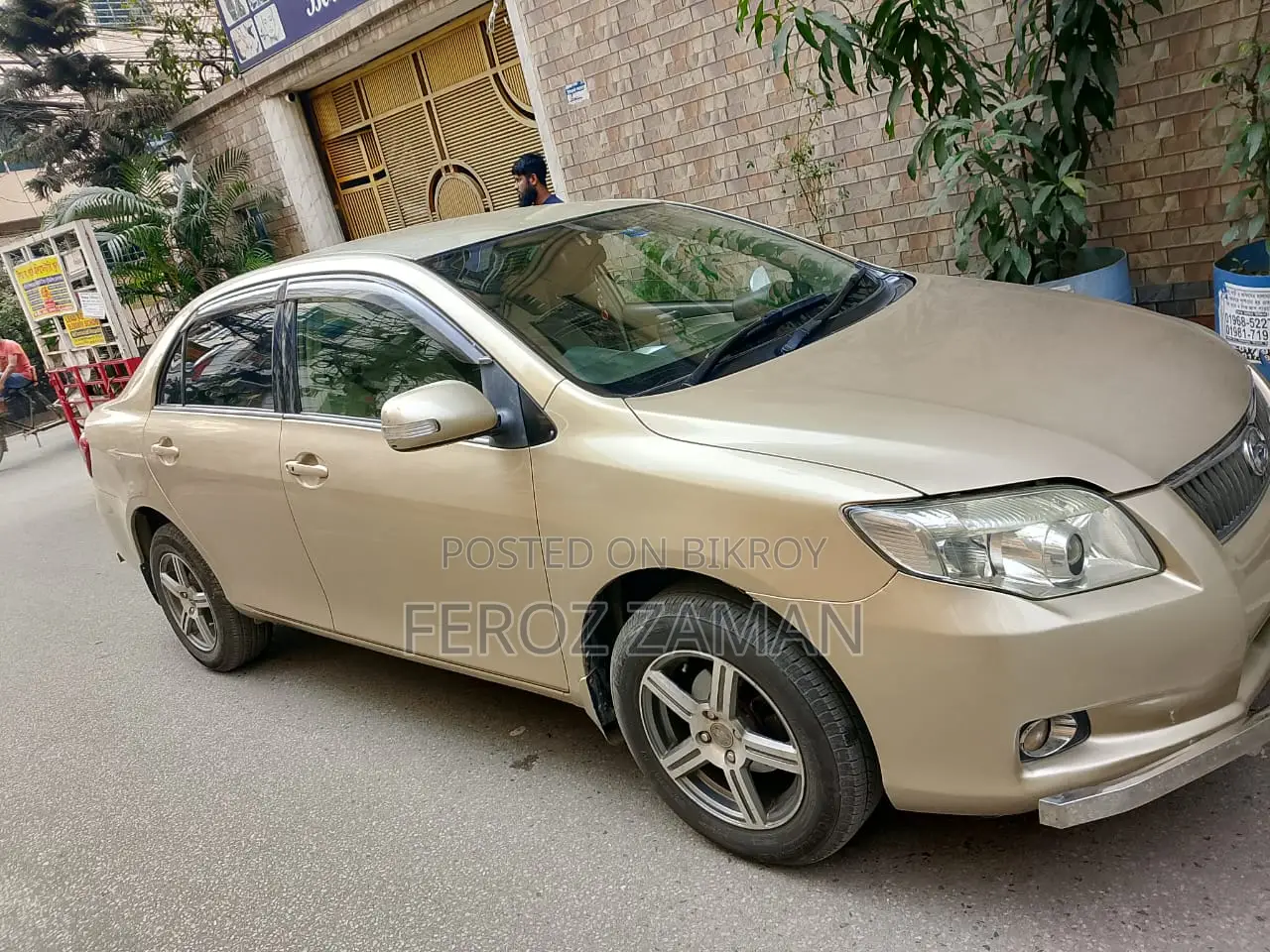 Toyota Axio 2011 Gold